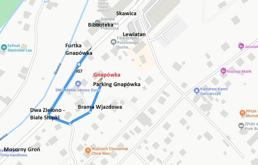 Gnapowka Apartman Zawoja Kültér fotó